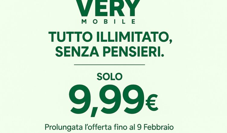 Very Unlimited a 9,99€